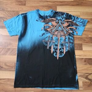 Archaic by Affliction Tribal 2000s Short-Sleeve T-Shirt Sz XL